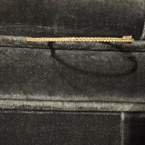 Silver and Cubic Zirconia Bangle Bracelet Silver plated